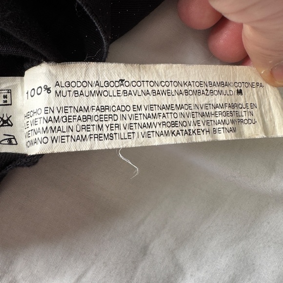 Zara trf Collection Women's Glitter Shortie Shorts Black 10 Summer Festival 1.5" - Picture 8 of 15